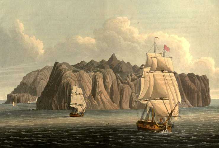 1815 image of St Helena
