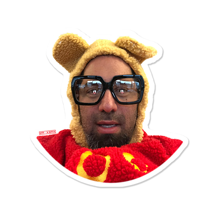 Pooh Sticker