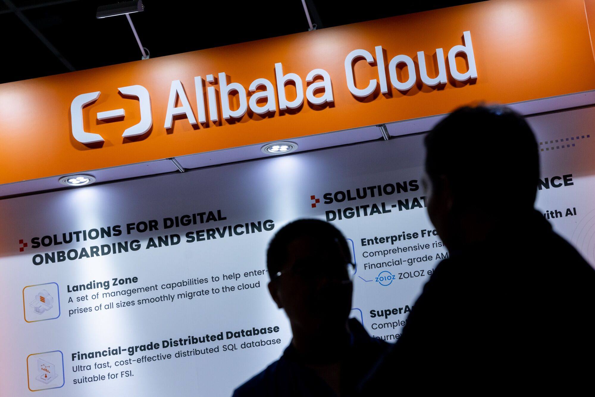 Alibaba Cloud has launched two new ads. Photo: Bloomberg
