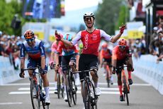 Bryan Coquard wins stage two of the 2024 Tour de Suisse in Regensdorf