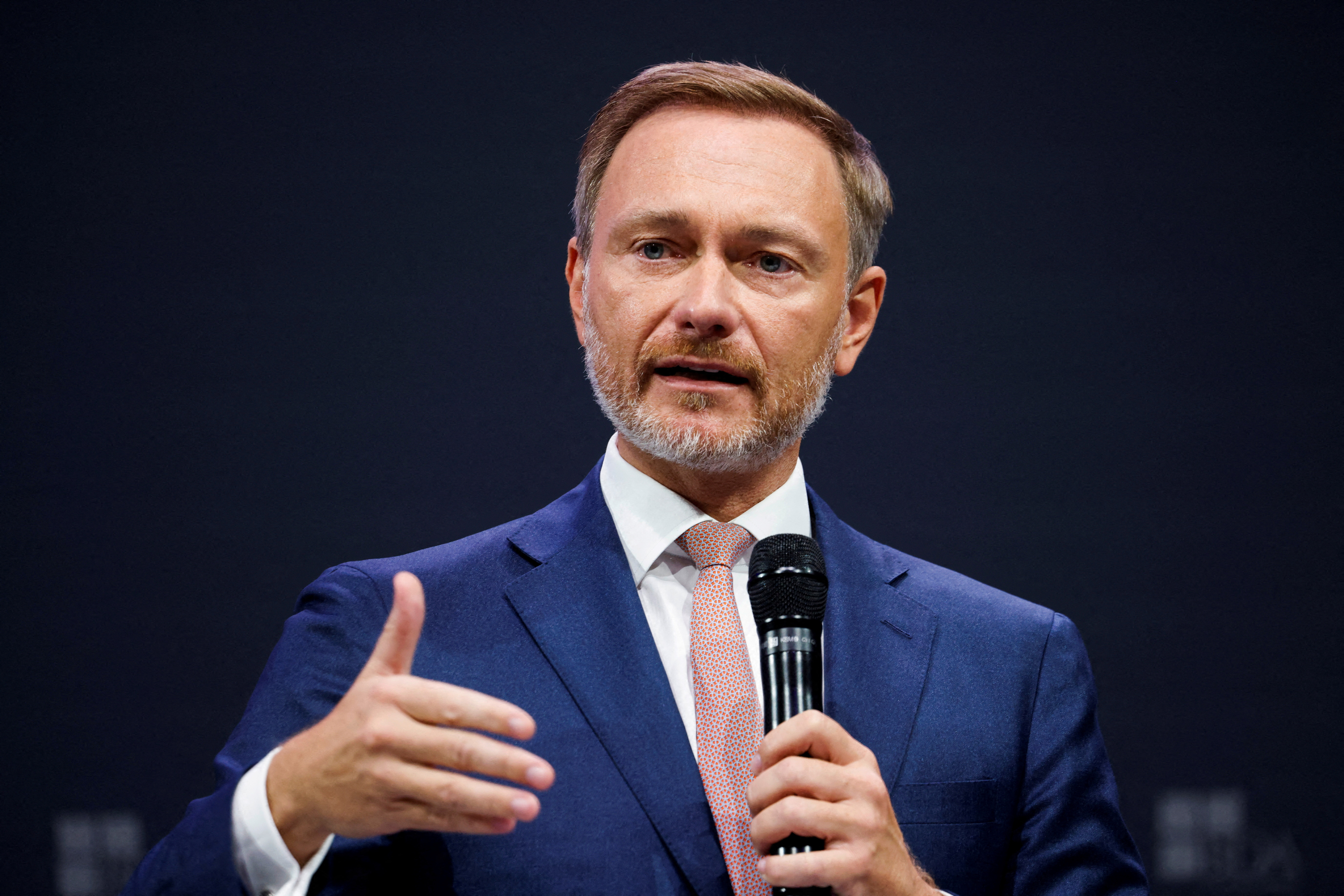 German Finance Minister Christian Lindner addresses Employers' Day in Berlin