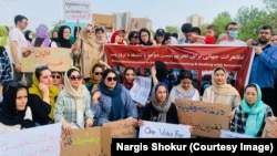 Afghan activists staged a recent protest in Pakistan over the terms of the Doha meeting, including the apparent exclusion of women's issues.