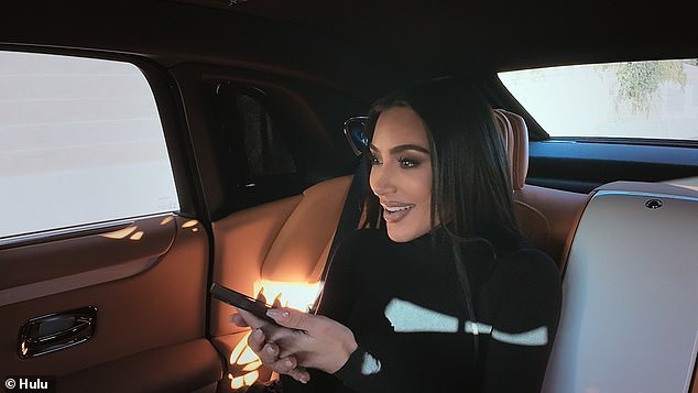 After the Balenciaga show, Kim had more on her plate as she drove around to five film studios around town to pitch a new rom-com film she would presumably star in