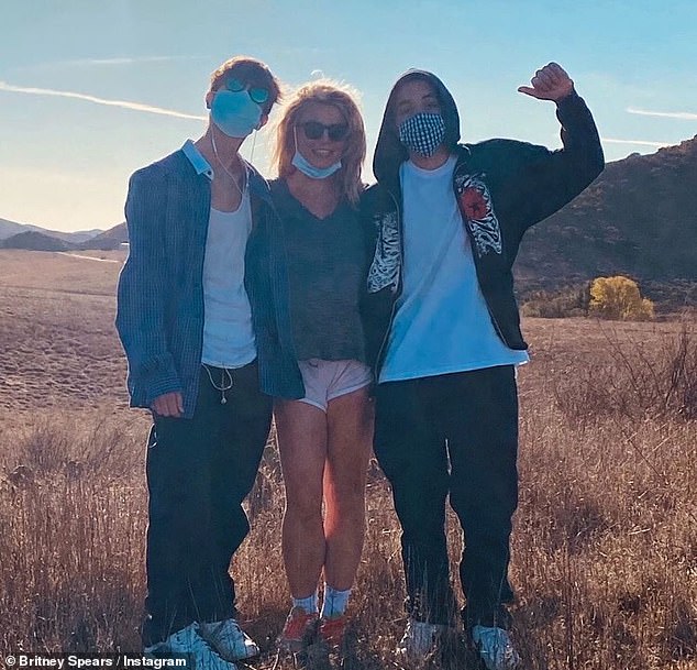 A source previously told DailyMail.com the pop icon has 'always been a loving and supportive mother' and has never opposed the plan for her sons to relocate to Hawaii