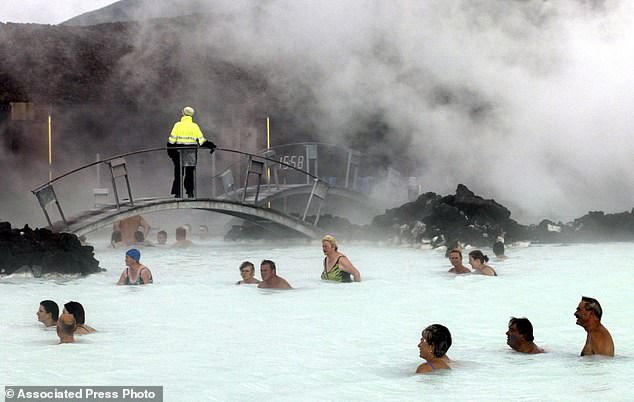 Pictured, Iceland's popular Blue Lagoon geothermal spa, a popular tourist attraction, which has had to close and reopen several times