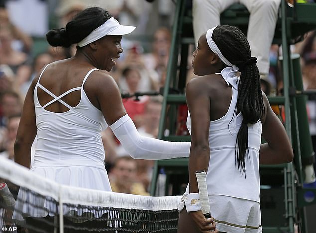 At Wimbledon in 2019, Gauff was only nervous for one match, her victory over Venus Williams