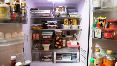 A fully stocked fridge (Credit: Rachel Nuwer)