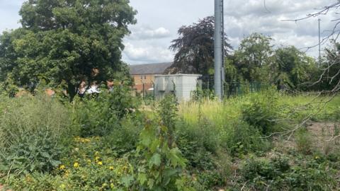 Area of land in Northampton Road, Market Harborough, Leicestershire