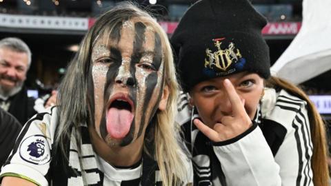 Newcastle fans in Australia welcome the team in a post-season friendly with Tottenham at Melbourne Cricket Ground - three days after the 2023-24 Premier League seasons ended.