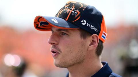 Max Verstappen at the Hungarian Grand Prix