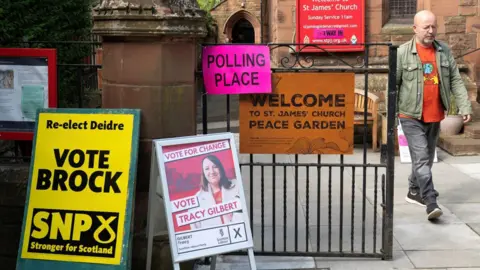 Reuters Edinburgh polling place