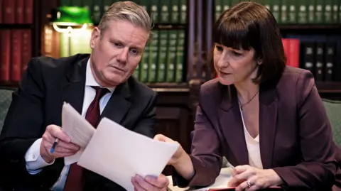 PA Media Labour Sir Keir Starmer and Rachel Reeves ahead of the previous government's Budget in 2024