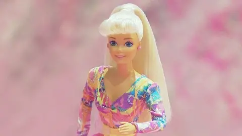 Barbie with blonde hair