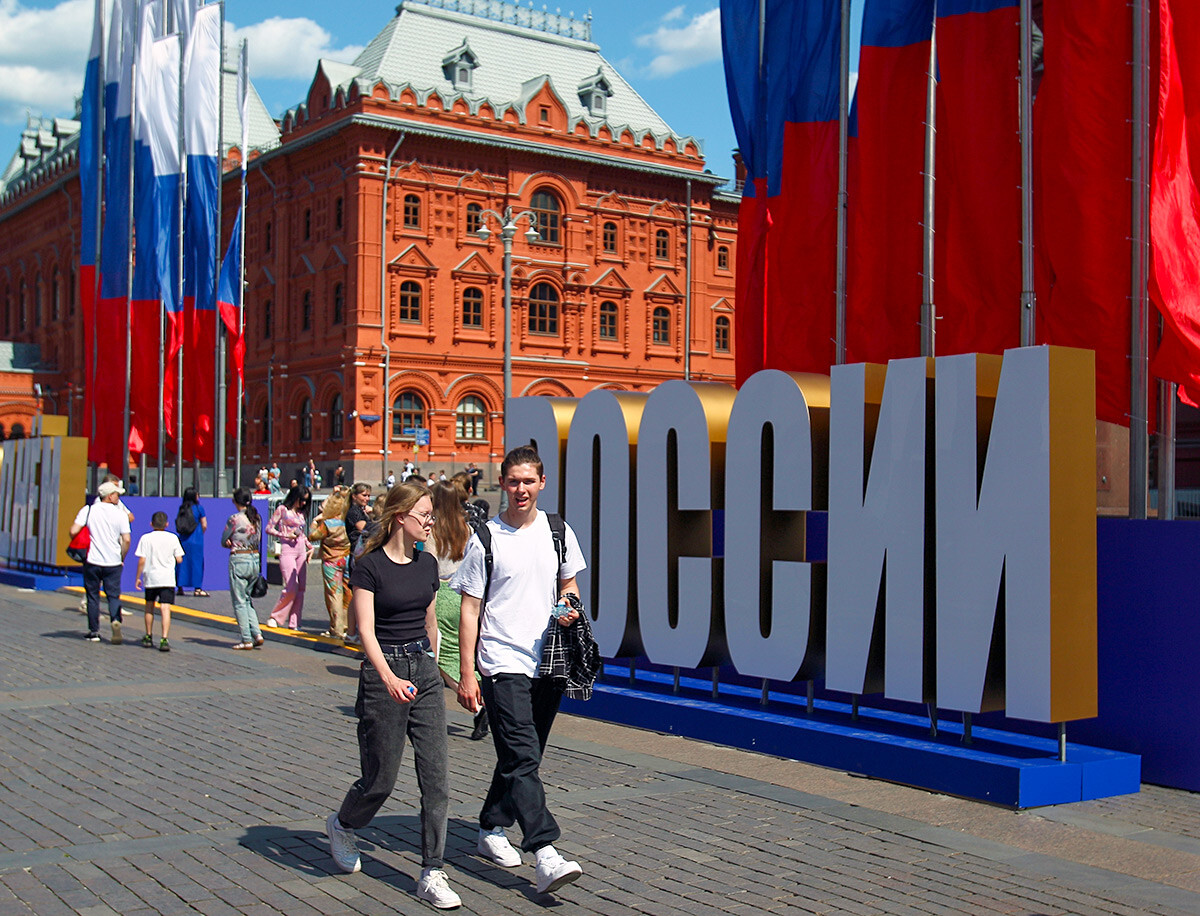 Russia Day on Red Square