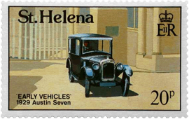 Postage Stamp, first car