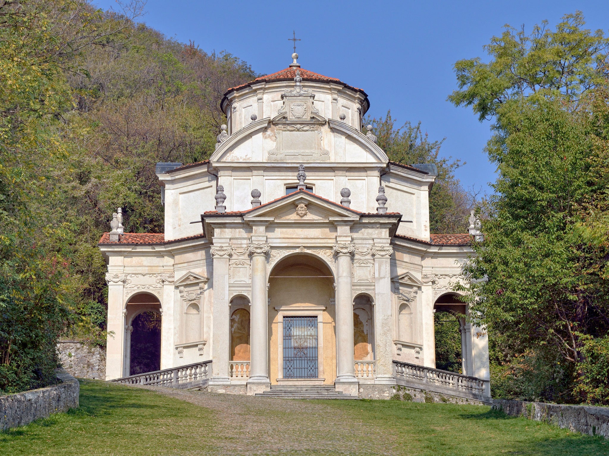 The 14th-century sanctuary of Santa Maria del Monte