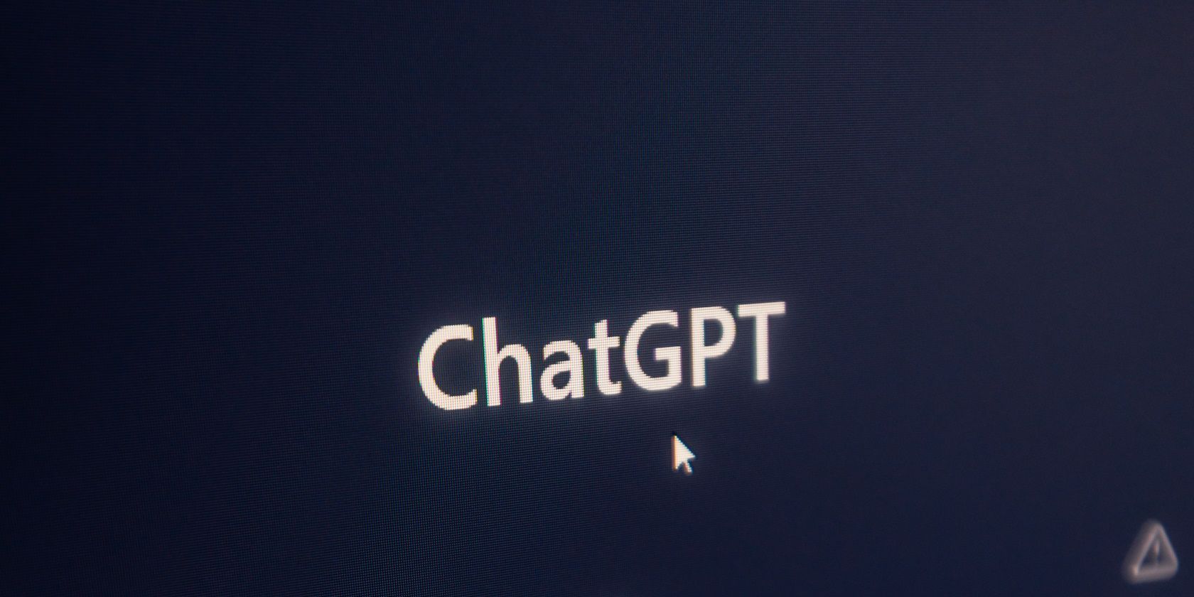Black background featuring ChatGPT logo