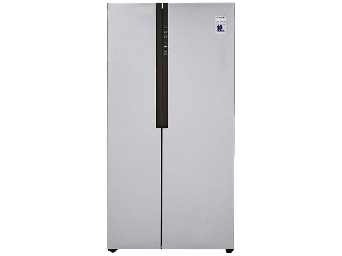 Haier 565 L with Inverter Side-by-Side Door Refrigerator