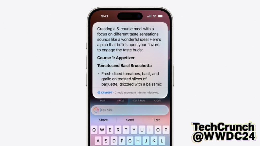 Apple brings ChatGPT to its apps, including Siri
