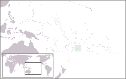 geographic location in the West Pacific