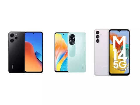 Redmi 12 5G vs Oppo A58 vs Galaxy M14 – the sub- ₹15,000 phone battle