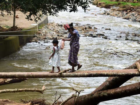 Extreme weather uprooted 43 million children within six years, with India second worst affected