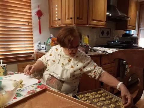 My family has been baking Christmas cookies every year for the past 66 years. We make thousands of cookies for friends and family.