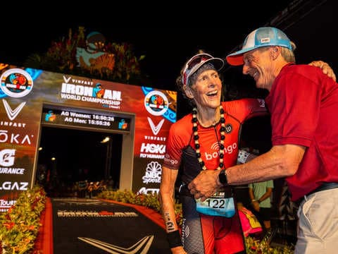 A 79-year-old who started running in her 40s has done 28 triathlons. She has 4 tips for young people wanting to be as fit as her.