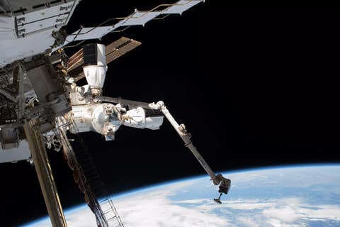 US astronauts had to take shelter after a Russian satellite broke into over 100 pieces near the ISS