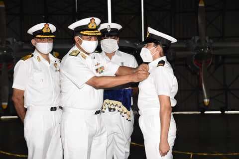 From a Navy warship to possibly flying the Rafale – women officers take the lead in India’s defense