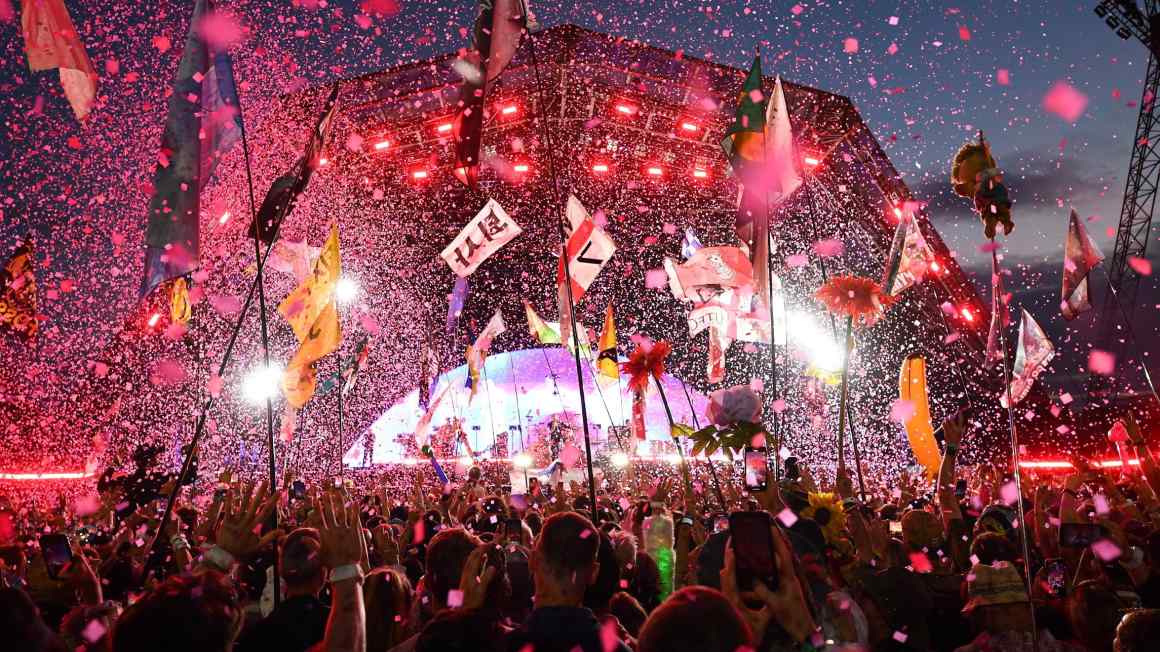 Glastonbury Festival 2024 — a K-pop first, no-limits London rap and feelgoodism from Coldplay