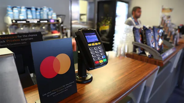 Mastercard point of sale, retail