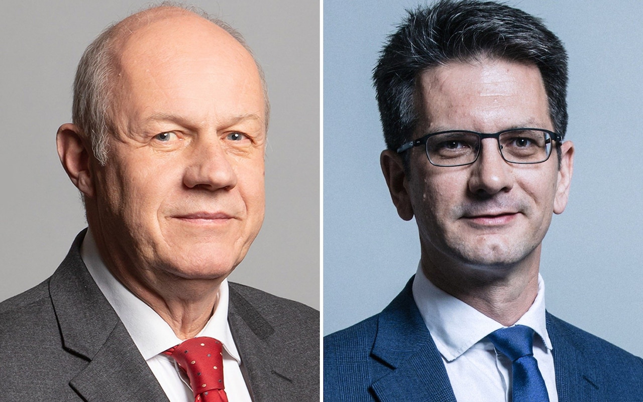 Both Damian Green (left) and Steve Baker lost their seats at the election but remain influential figures in the Tory party