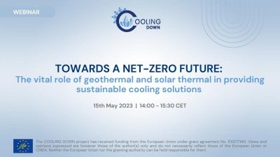 Webinar – The role of sustainable solutions for cooling, 15 May 2023