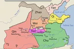 Warring States of China Map