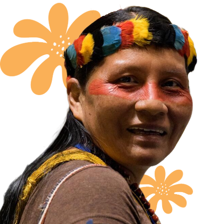 Portrait of an Indigenous person