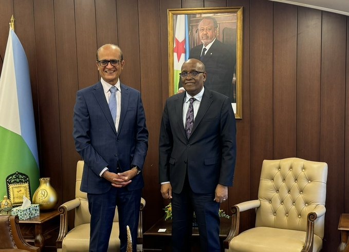 Meeting with Djibouti's Ambassador H.E Aden Houssein Abdillahi 